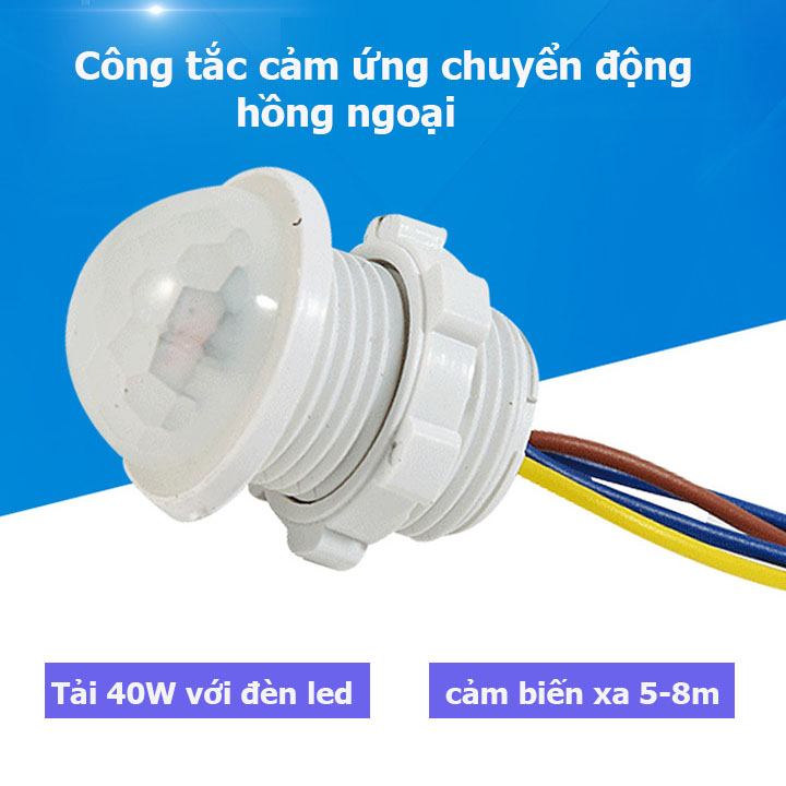 Công tắc cảm ứng chuyển động-công tắc cảm ứng hồng ngoại