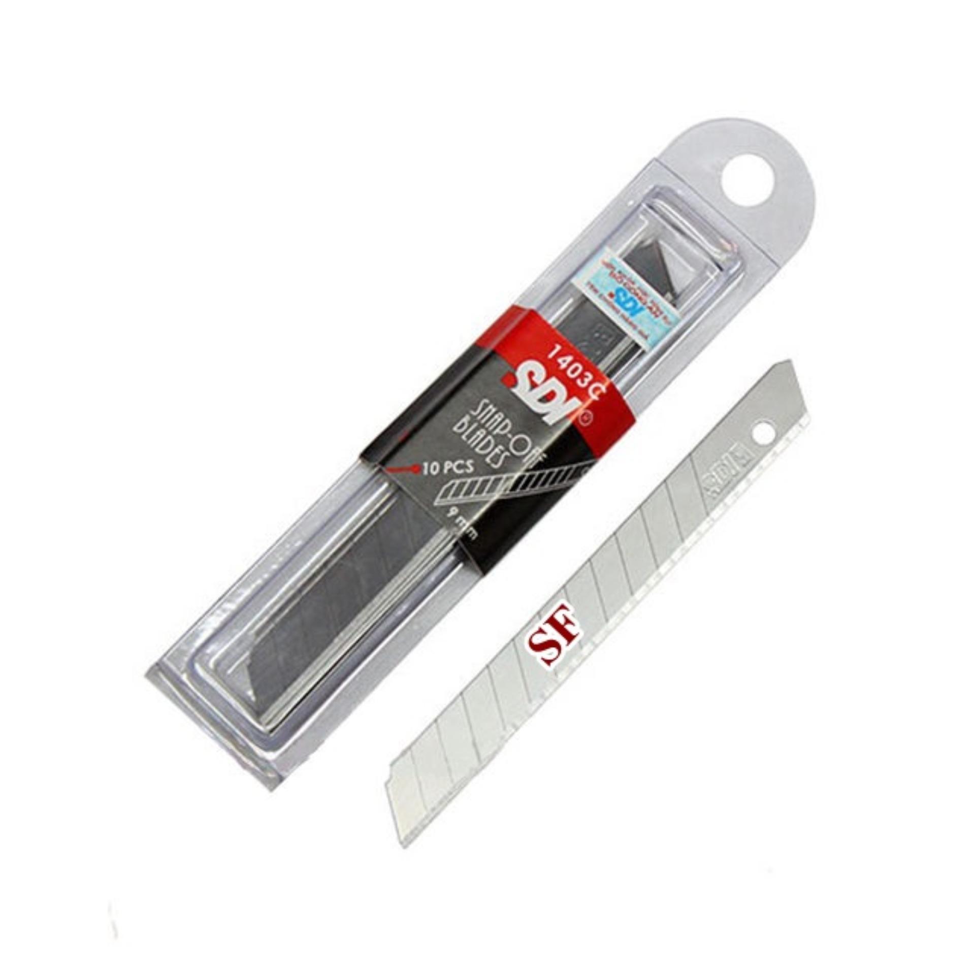 [HCM]2 vỉ Lưỡi Dao Rọc Giấy Trung SDI 1403