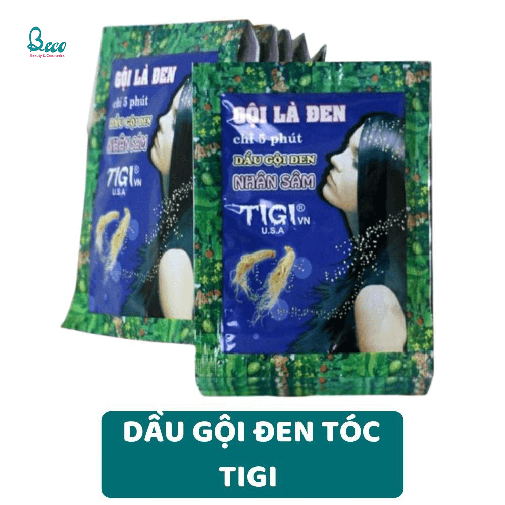 Dầu gội đen Tigi dây 10 gói