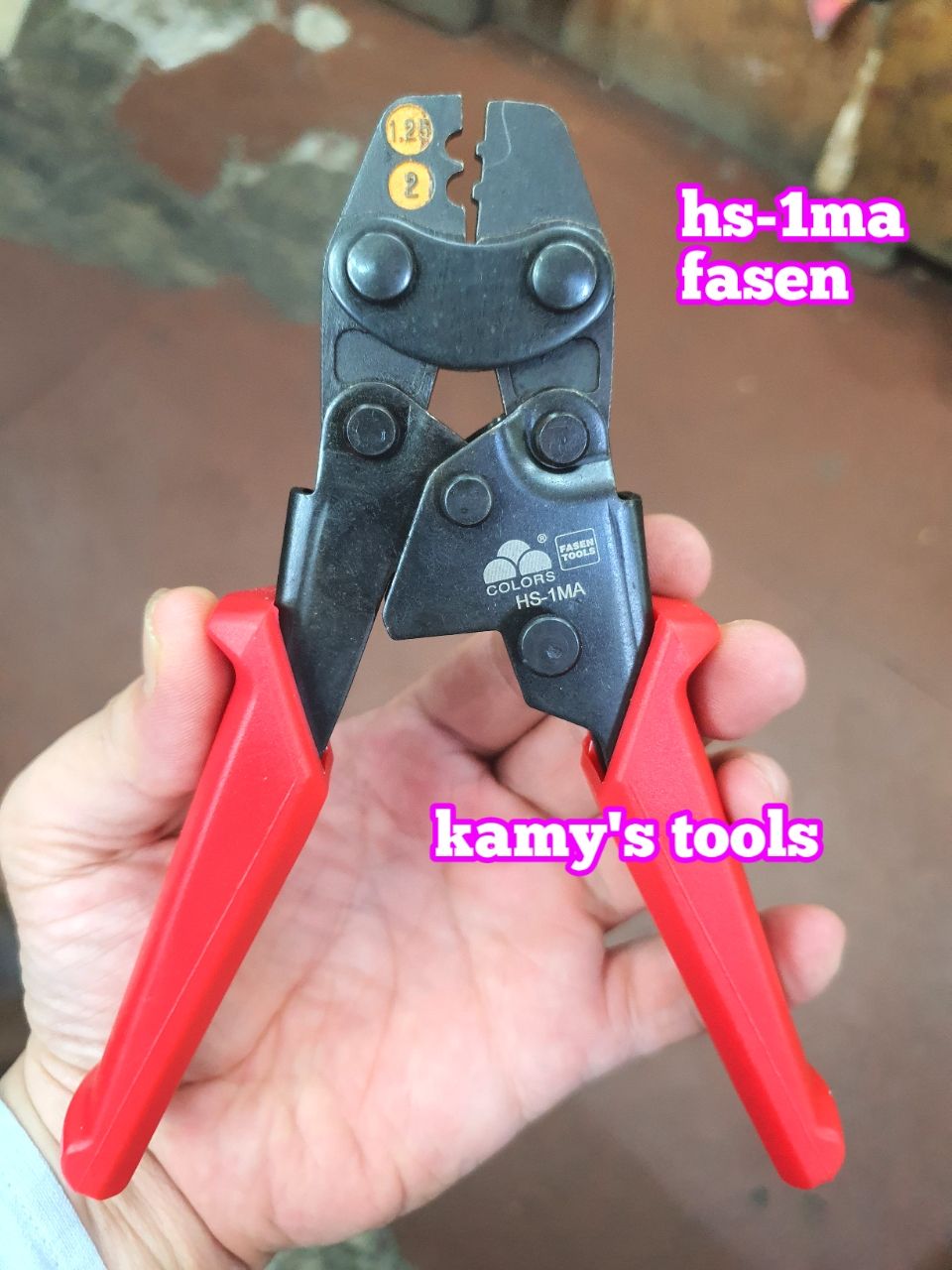 [HCM]Kìm Bấm Cos Fasen Hs-1ma (Kiềm Bấm Cos Kềm Bấm Cos)