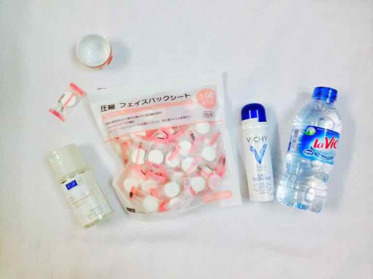 Combo 10 viên mặt nạ giấy nén Miniso