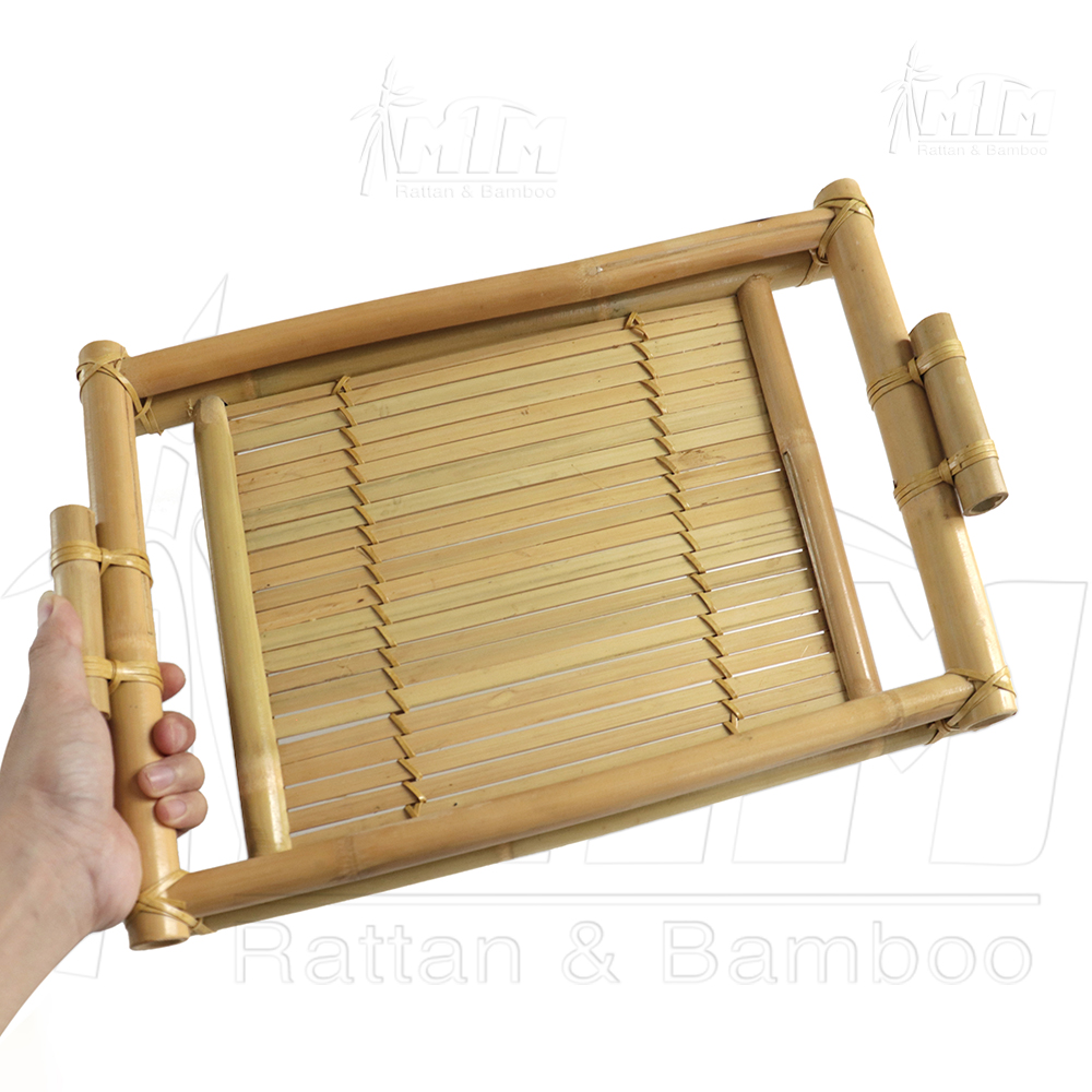Khay tre, khay trà tự nhiên