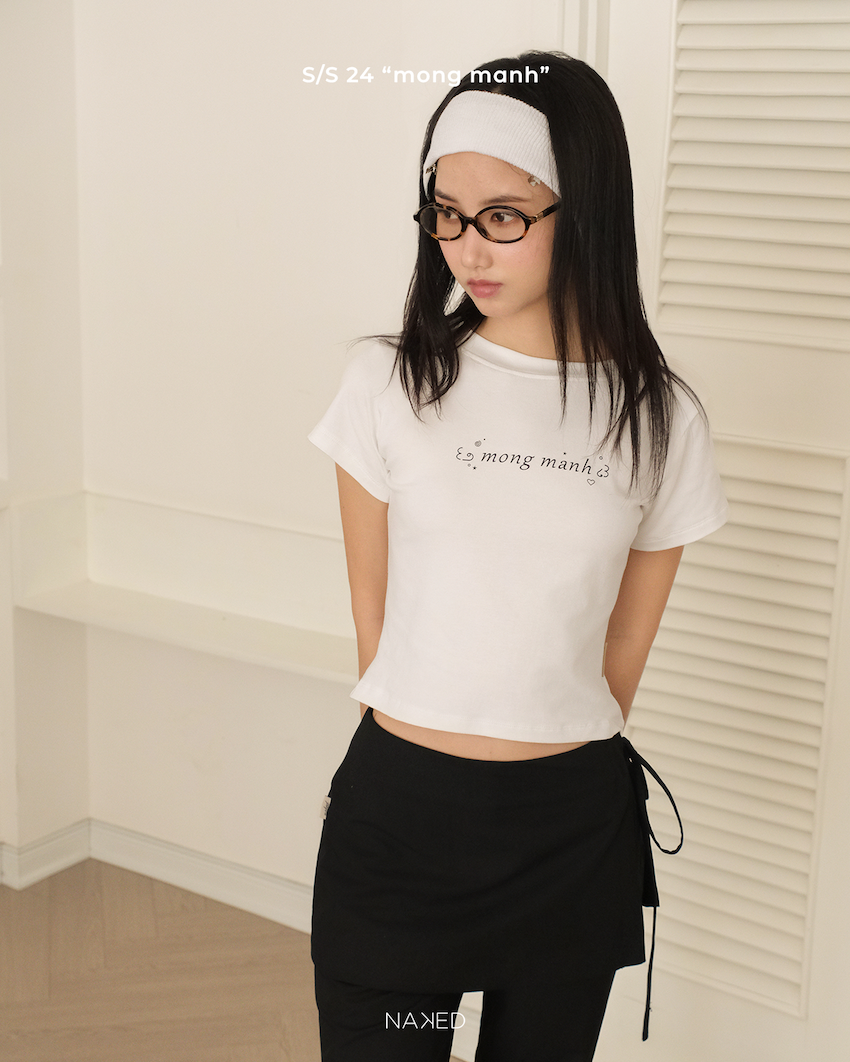 Áo phông cotton thô FromYouth - Baby Tee (Graphic)