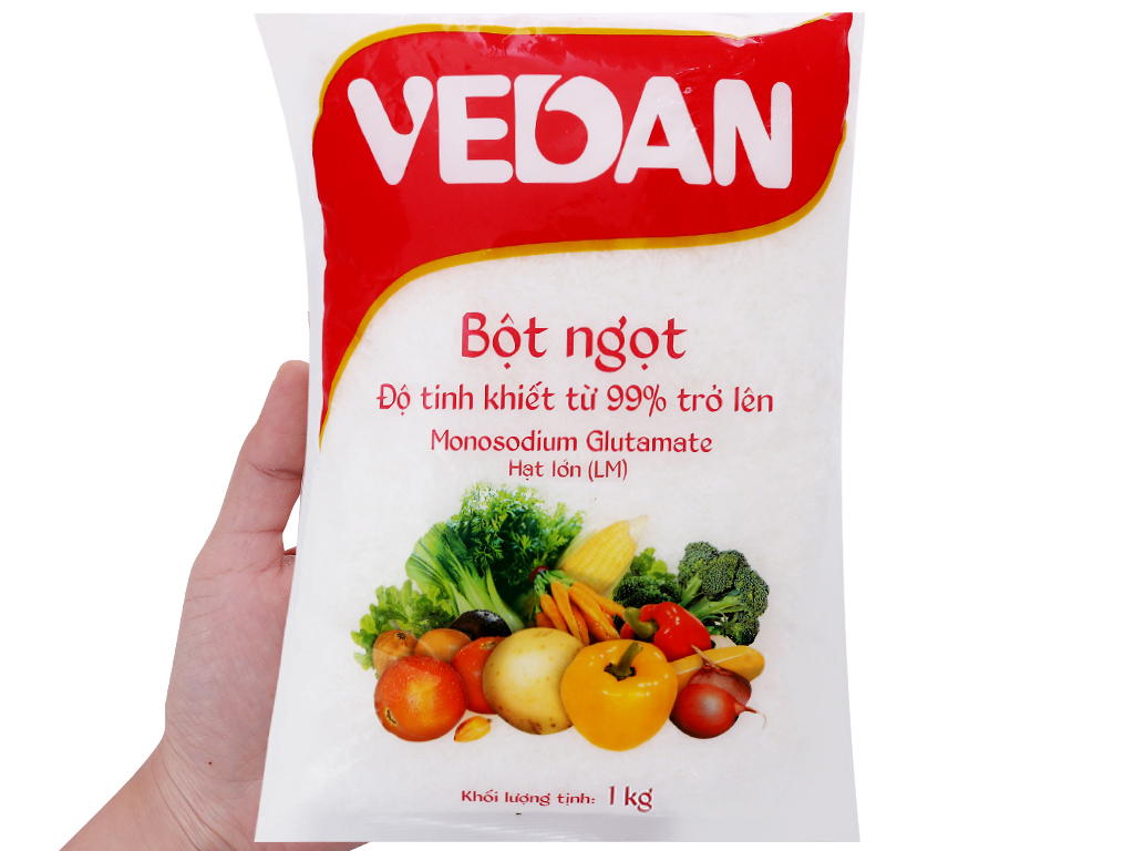 Bột ngọt hạt lớn Vedan gói 1kg