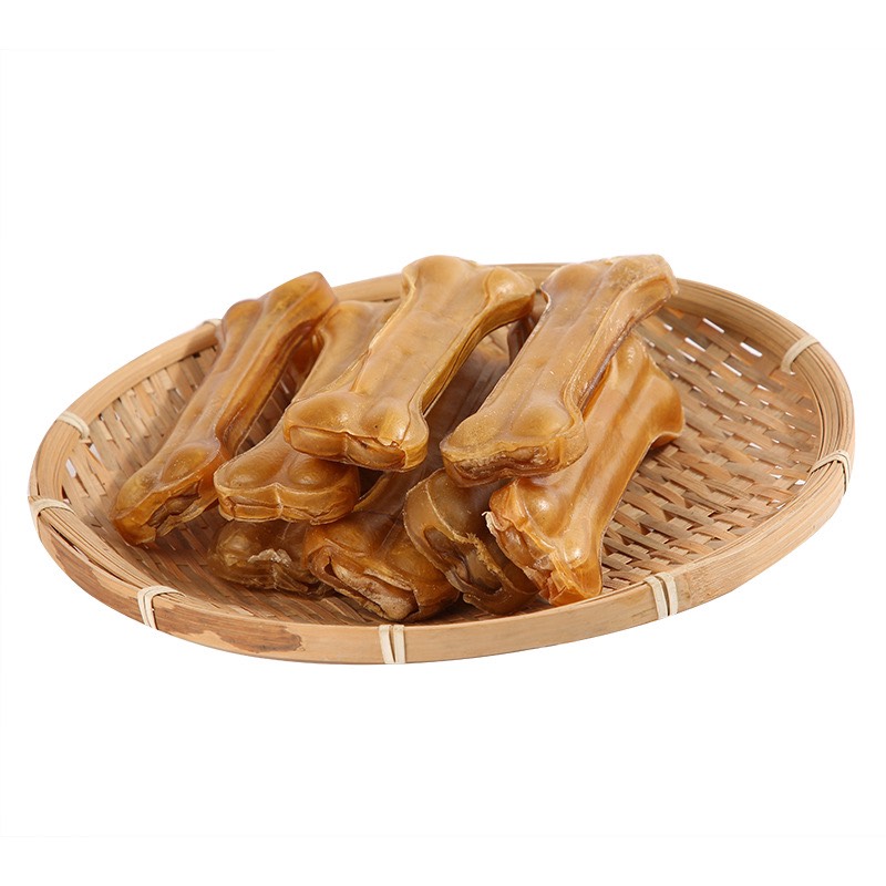 Xương da bò cho Chó gặm sạch răng và bổ sung dinh dưỡng