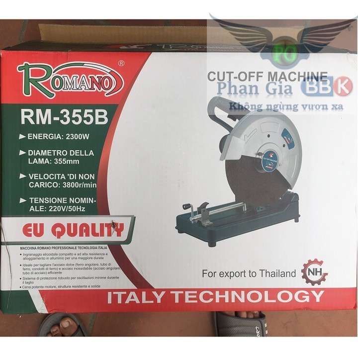 MÁY CẮT SẮT 2300W ITALY TECHNOLOGY