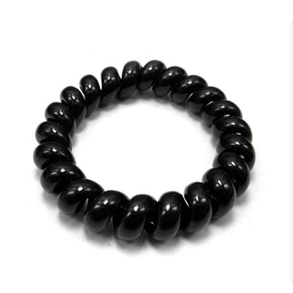 Set 10 cột tóc lò xo (màu đen)