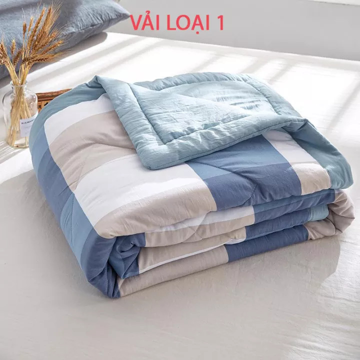 Chăn hè COTTON POLY trần bông 3 lớp - Chăn hè thu chần bông - Chăn hè trần bông 1.6x2m cotton cao cấp - chăn mền - mềm tuyết - chăn hè cotton