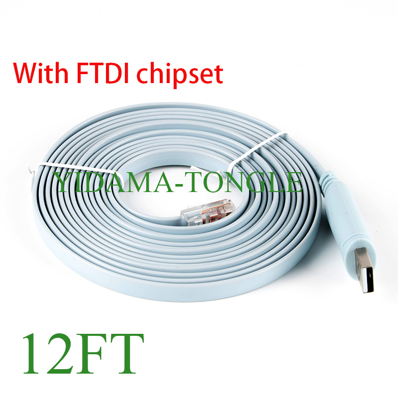 Usb để rj45 rs232 cáp nối tiếp ftdi chipset usb giao diện điều khiển rollover router cáp cho cisco