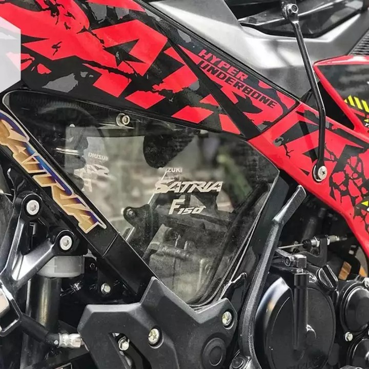 Ốp Sường - che sườn - bảo vệ sườn Suzuky Raider 150, Satria FI 150