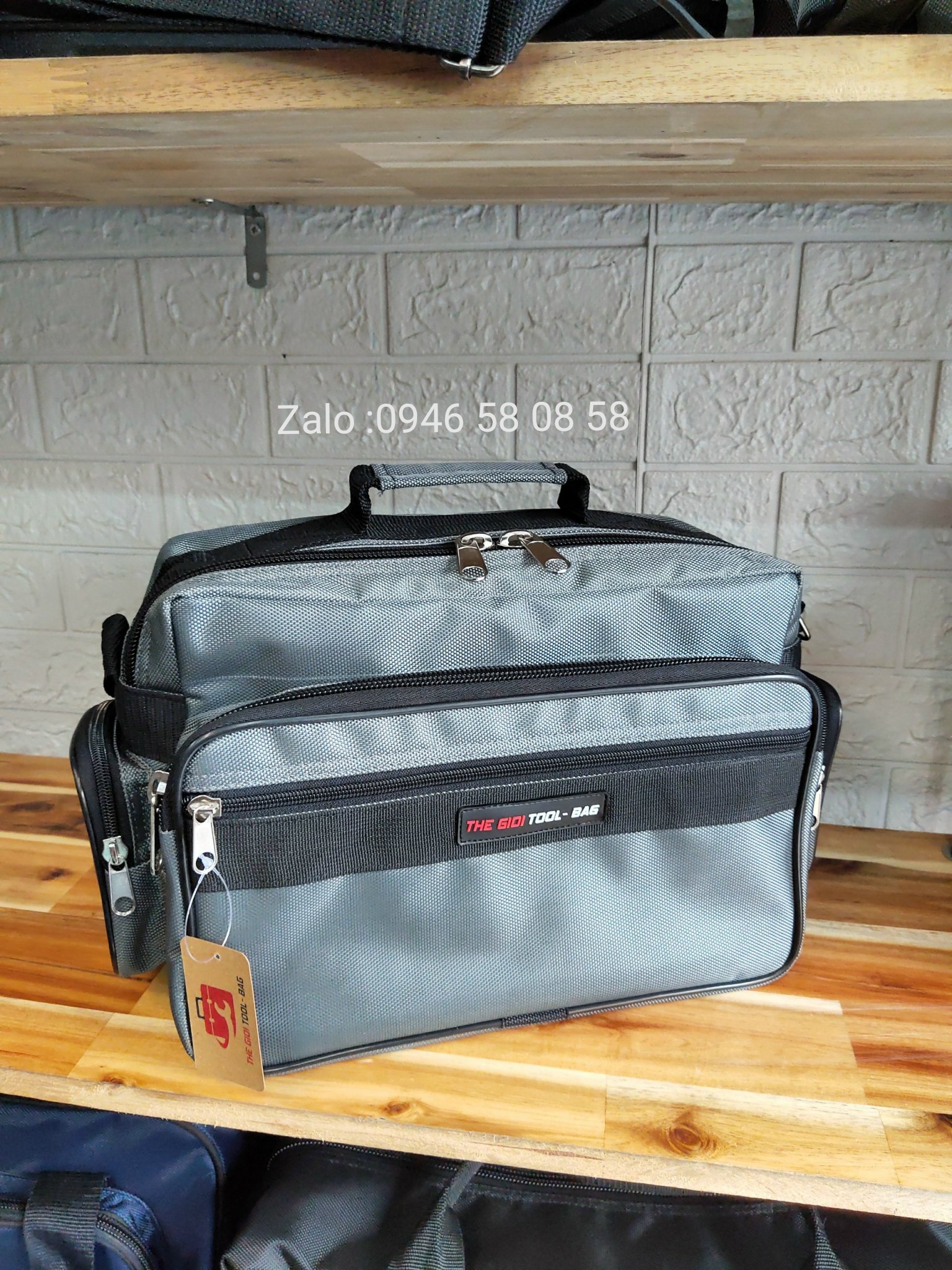 Túi đựng đồ nghề TGTB-Grey 15inch cao cấp