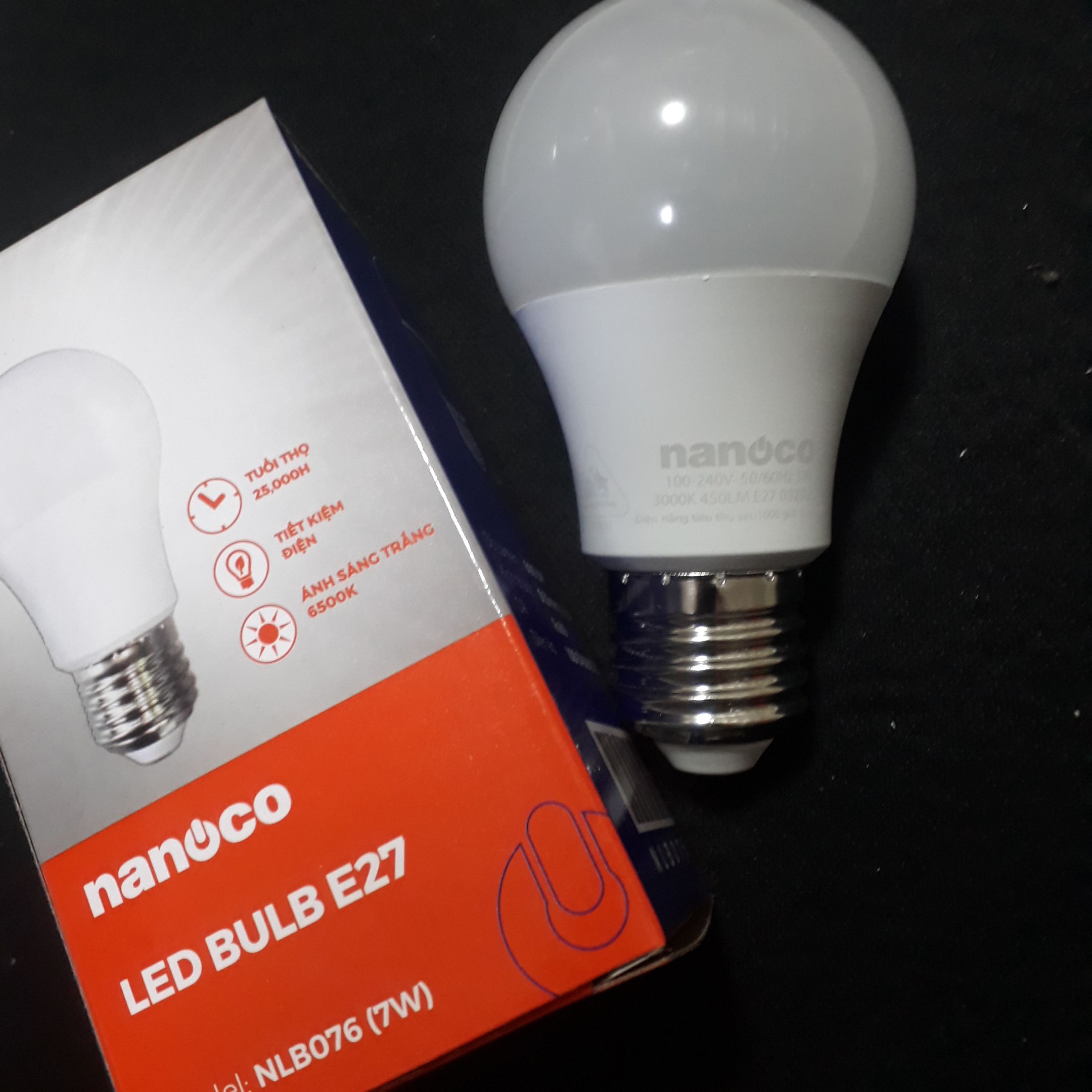 BÓNG TRÒN LED BULB NANOCO   5W, 7W,9W,11W
