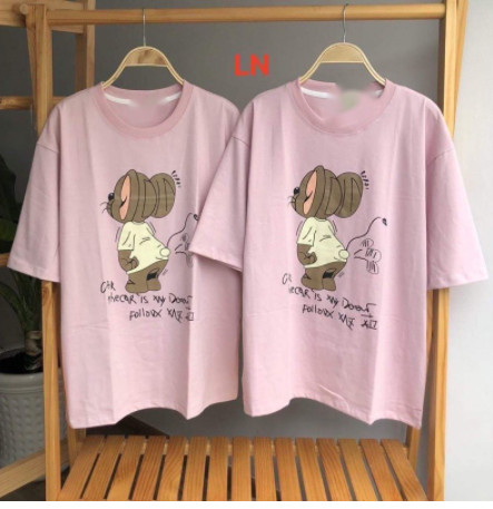 FREESHIPMAX-Áo phông chuột quay lưng LN11