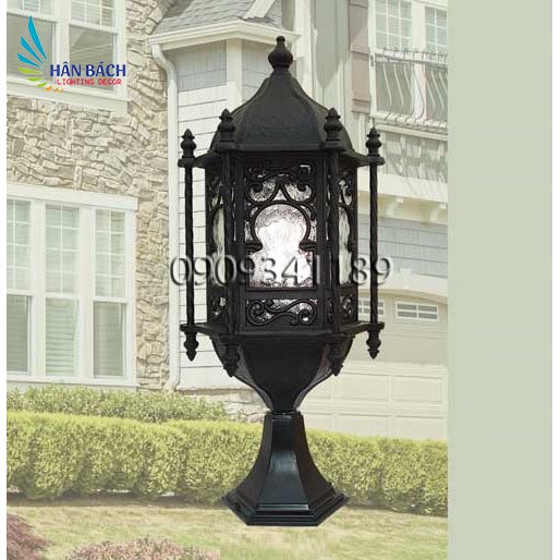 [HCM]Đèn trụ cổng gắn đầu cột ngoài trời