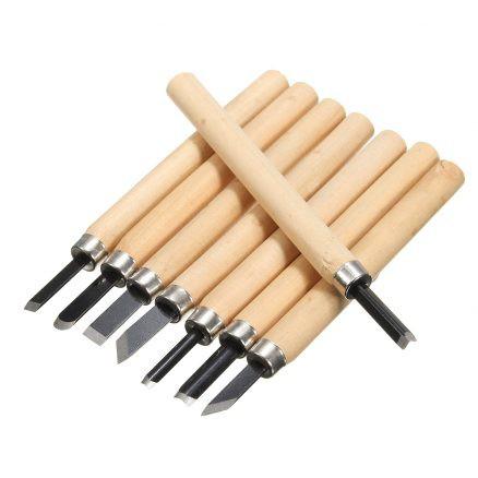 Bộ 10 dao khắc đục tiện gỗ HT285-10