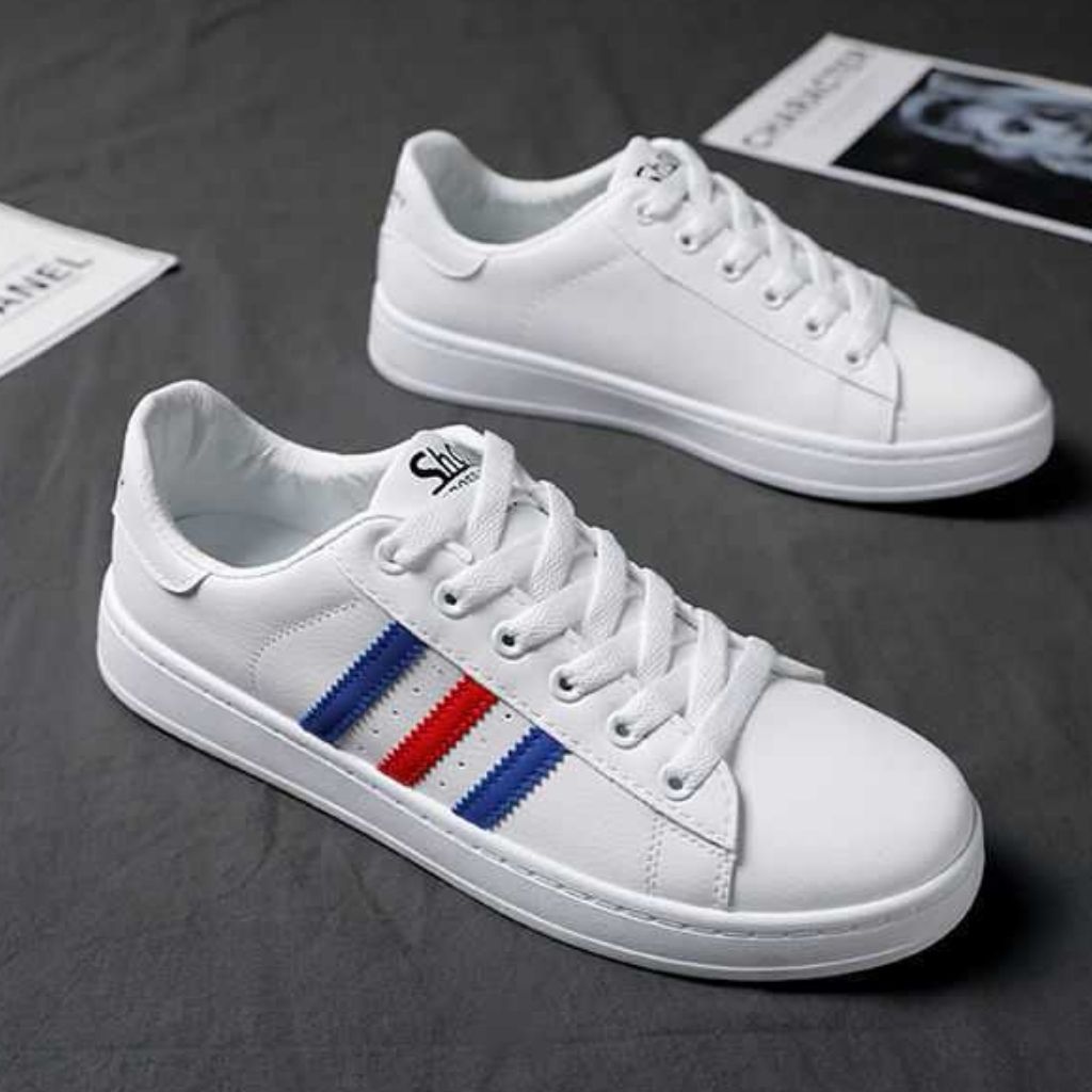 HOÀN TIỀN 15% - Giày nam sneaker giày nam đi chơi giày cặp nam nữ mẫu mới HOT 2021 chất liệu da dễ làm sạch đế nhẹ êm DOZIMAX