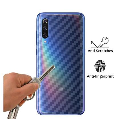 Miếng dán mặt lưng vân cacbon Xiaomi Mi 9 / Mi 9Se mới