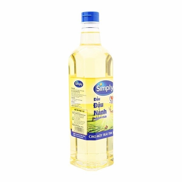 Dầu Ăn Đậu Nành Simply 1L