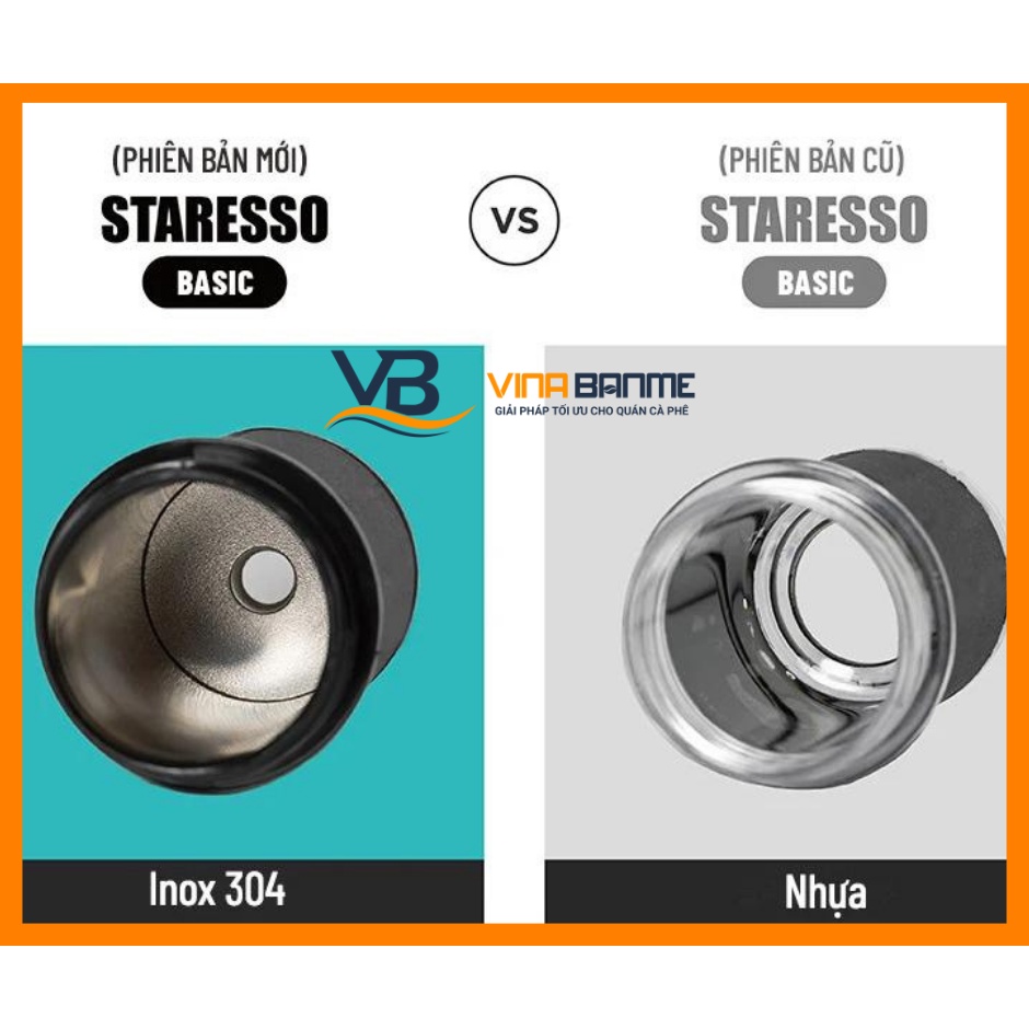 STARESSO BASIC - BẢN NÂNG CẤP 2021 | kèm cốc thuỷ tinh