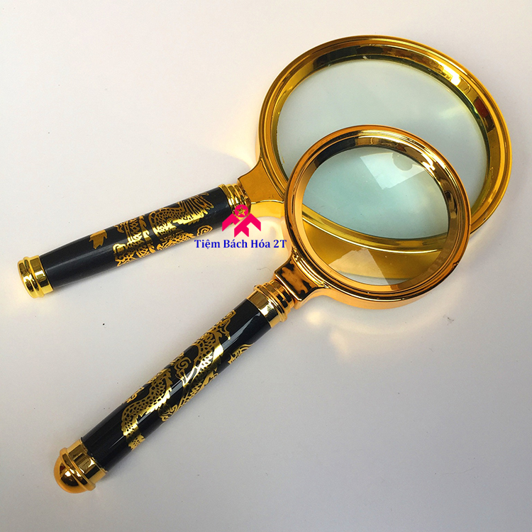 Kính lúp cầm tay mini 10x magnifier 80mm V2