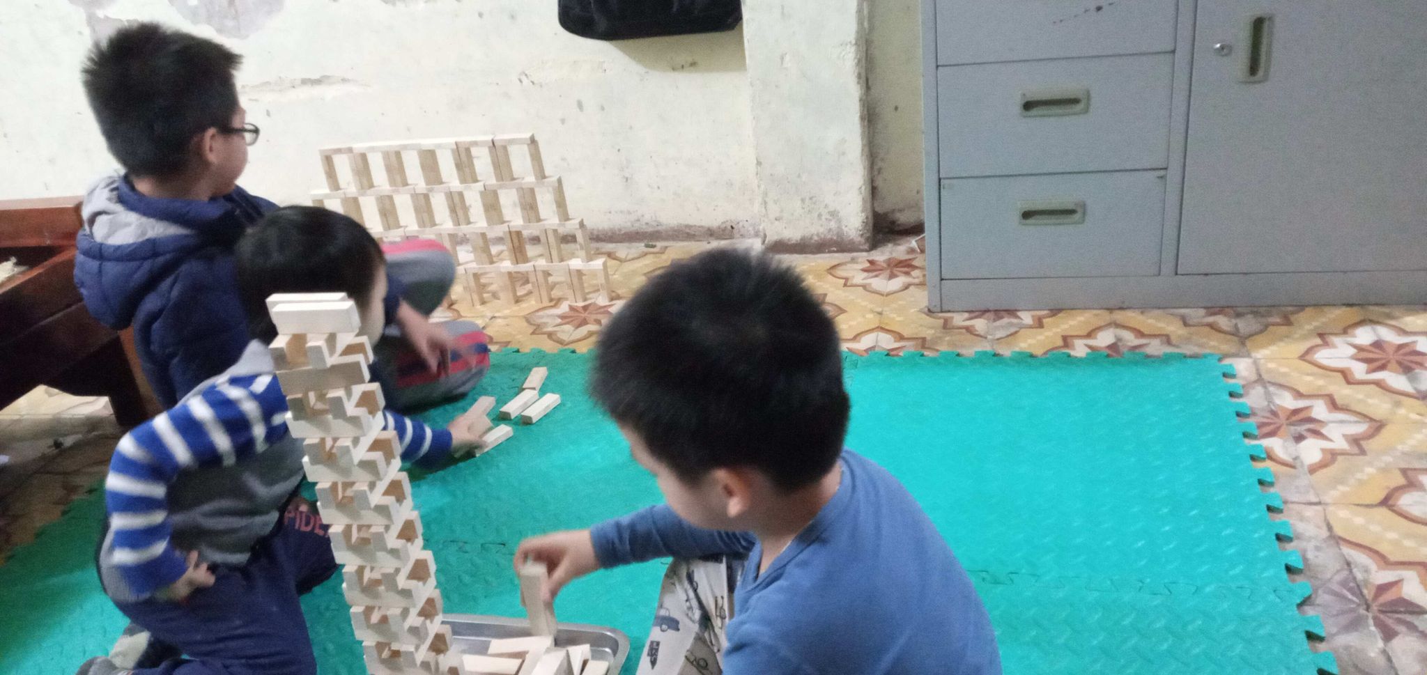 Combo 500 thanh gỗ xếp hình#rút gỗ#domino (2 loại)