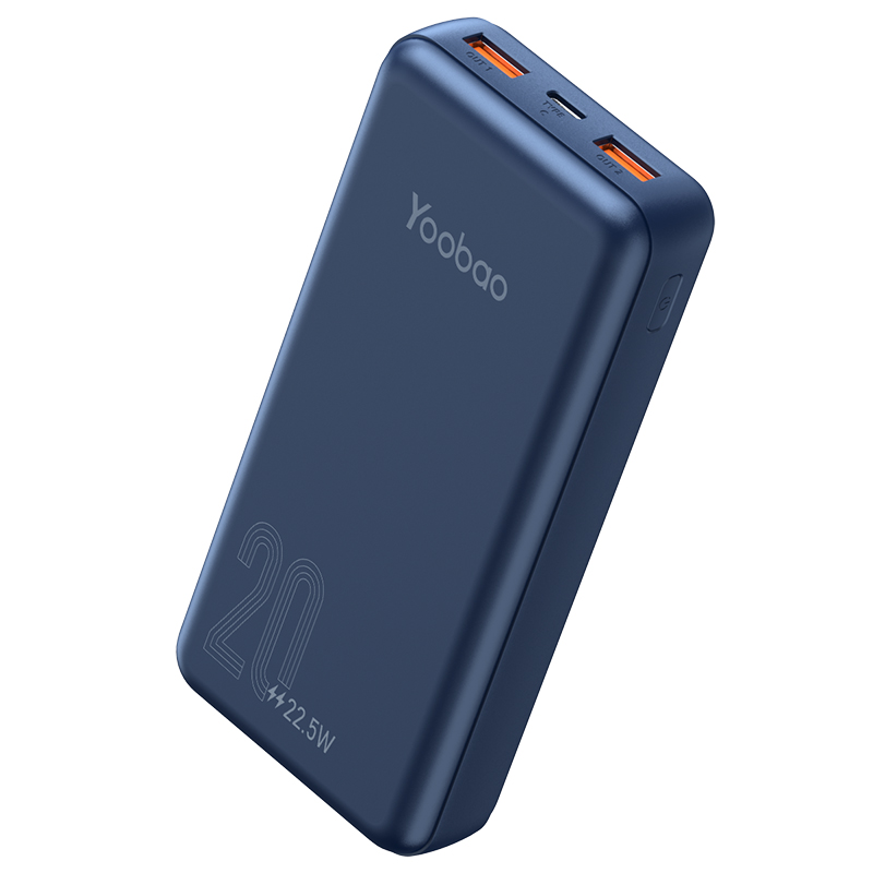 [BẢO HÀNH 12 THÁNG] Pin sạc dự phòng 20000mAh D20Q/2DQ Yoobao sạc nhanh PD20W - Công suất 22,5W - Dùng cho nhiều thiết bị điện thoại iPhone/ Samsung/ OPPO/ LG/ VIVO...