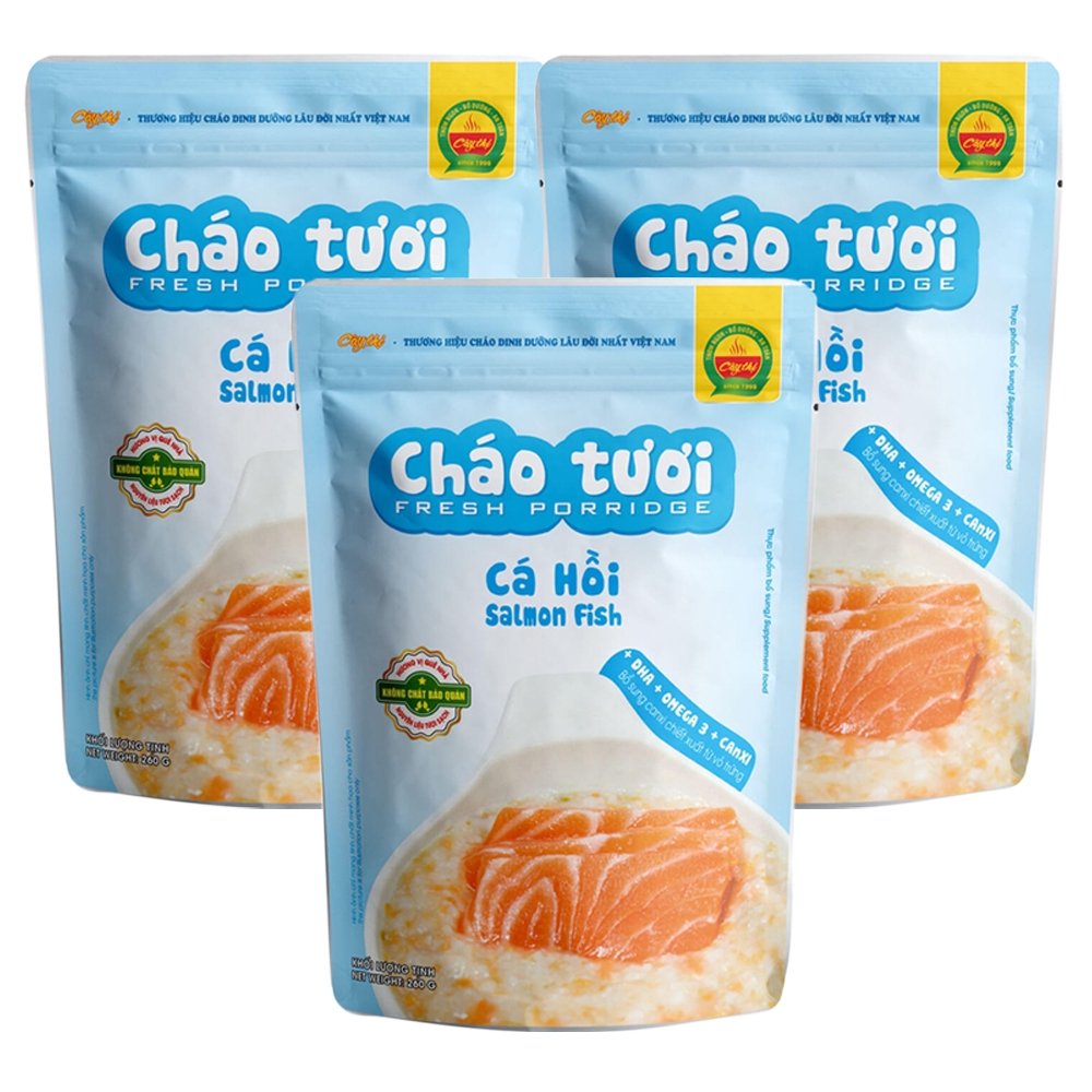 Cháo tươi Cây Thị Cá hồi