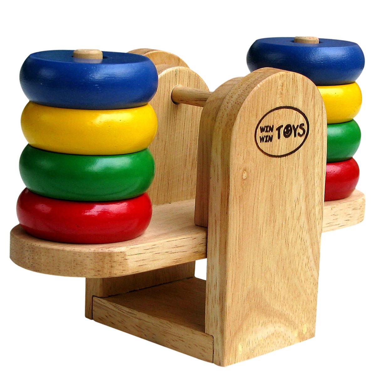 Đồ chơi gỗ cân bập bênh hãng Winwintoys