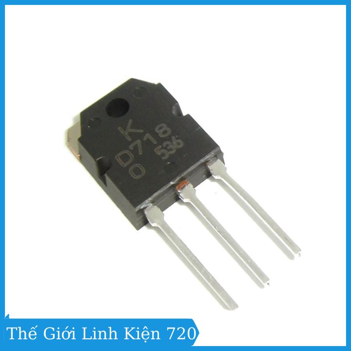 Bộ 4 con transistor D718 TO-247 TRANS NPN 8A 120V