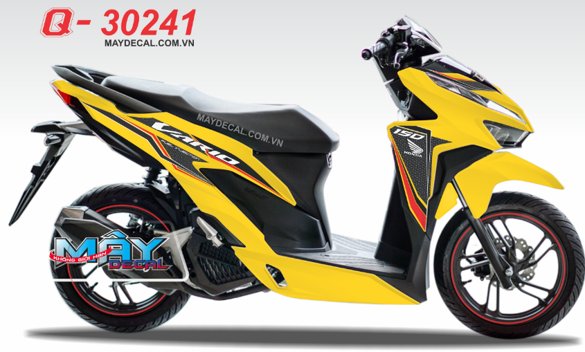 Tem Decal Xe Honda Vario 150 Version 35