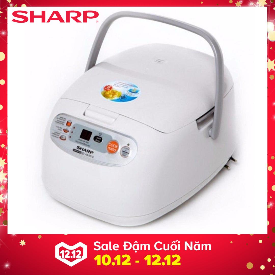 Nồi điện tử Sharp KS-ZT18 1.8L (Trắng) Thái Lan