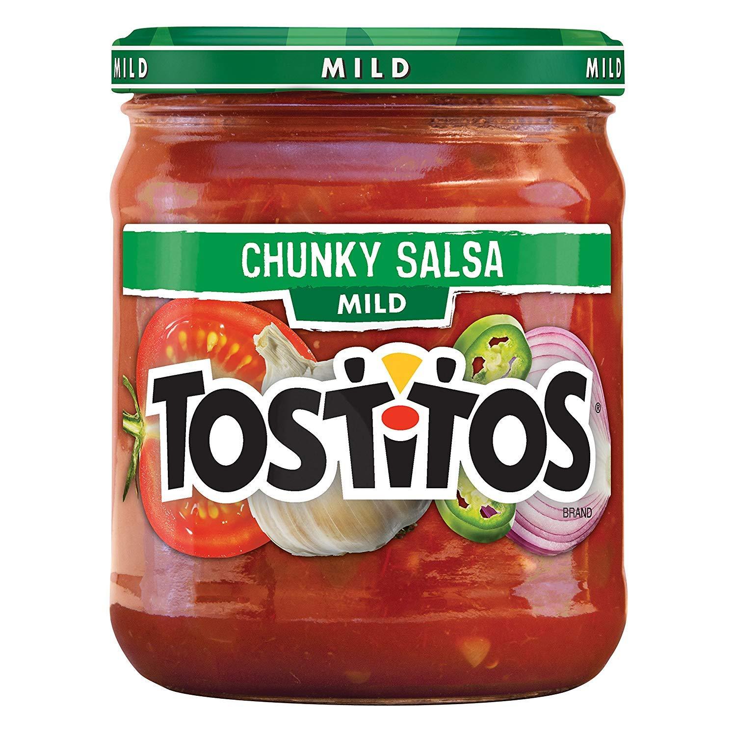 Sốt cà chua ít cay tostitos chunky salsa mild 439.4gr