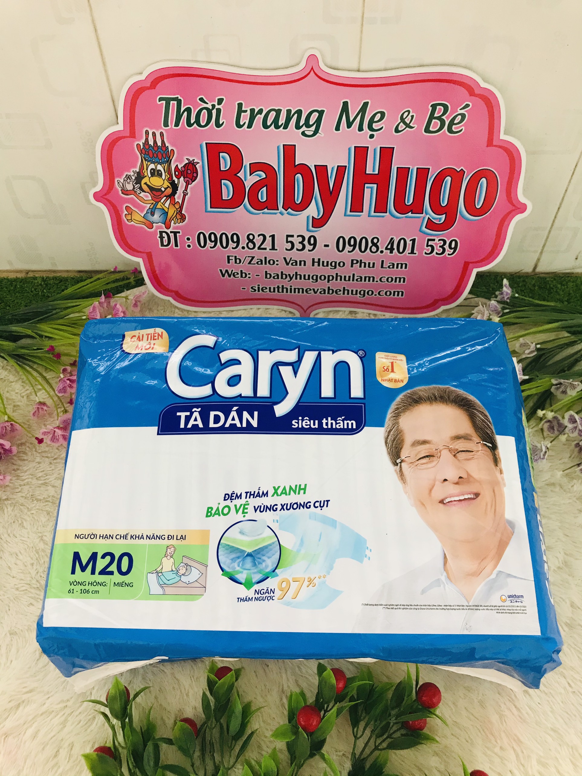 Tã dán người lớn Caryn M20