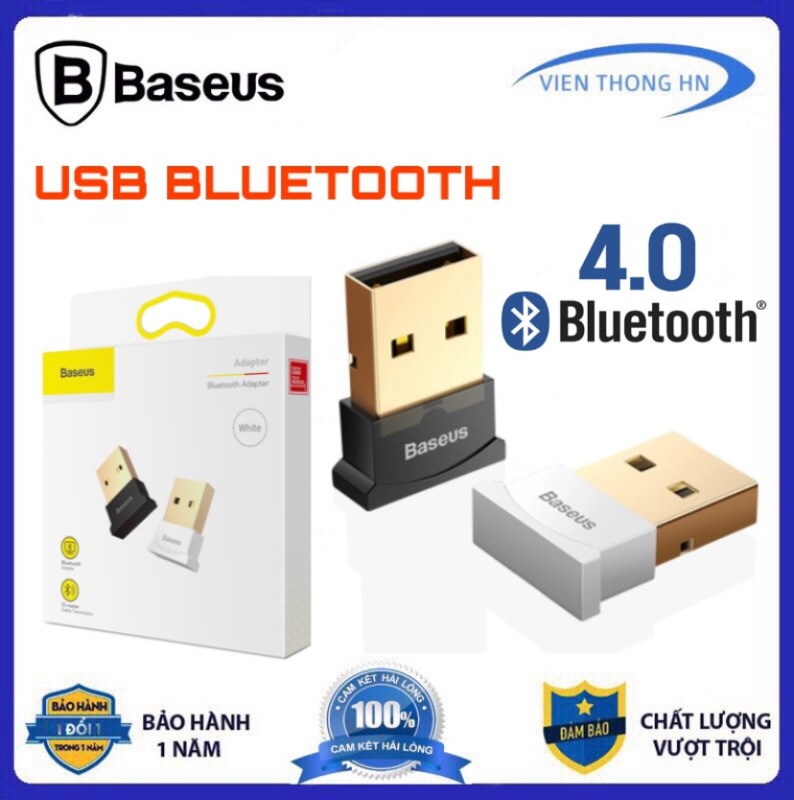 Bảng giá USB Bluetooth 4.0 CSR BASEUS hỗ trợ Aptx dùng cho máy tính để bàn hoặc laptop KHÔNG CẦN CHẠY DIRVER Phong Vũ