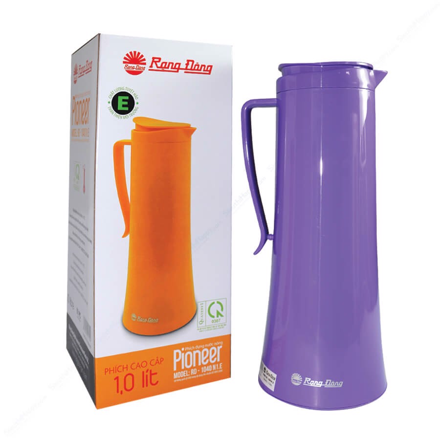 Phích giữ nóng đựng nước Rạng Đông 1L-RD1040 N1.E (màu ngẫu nhiên)