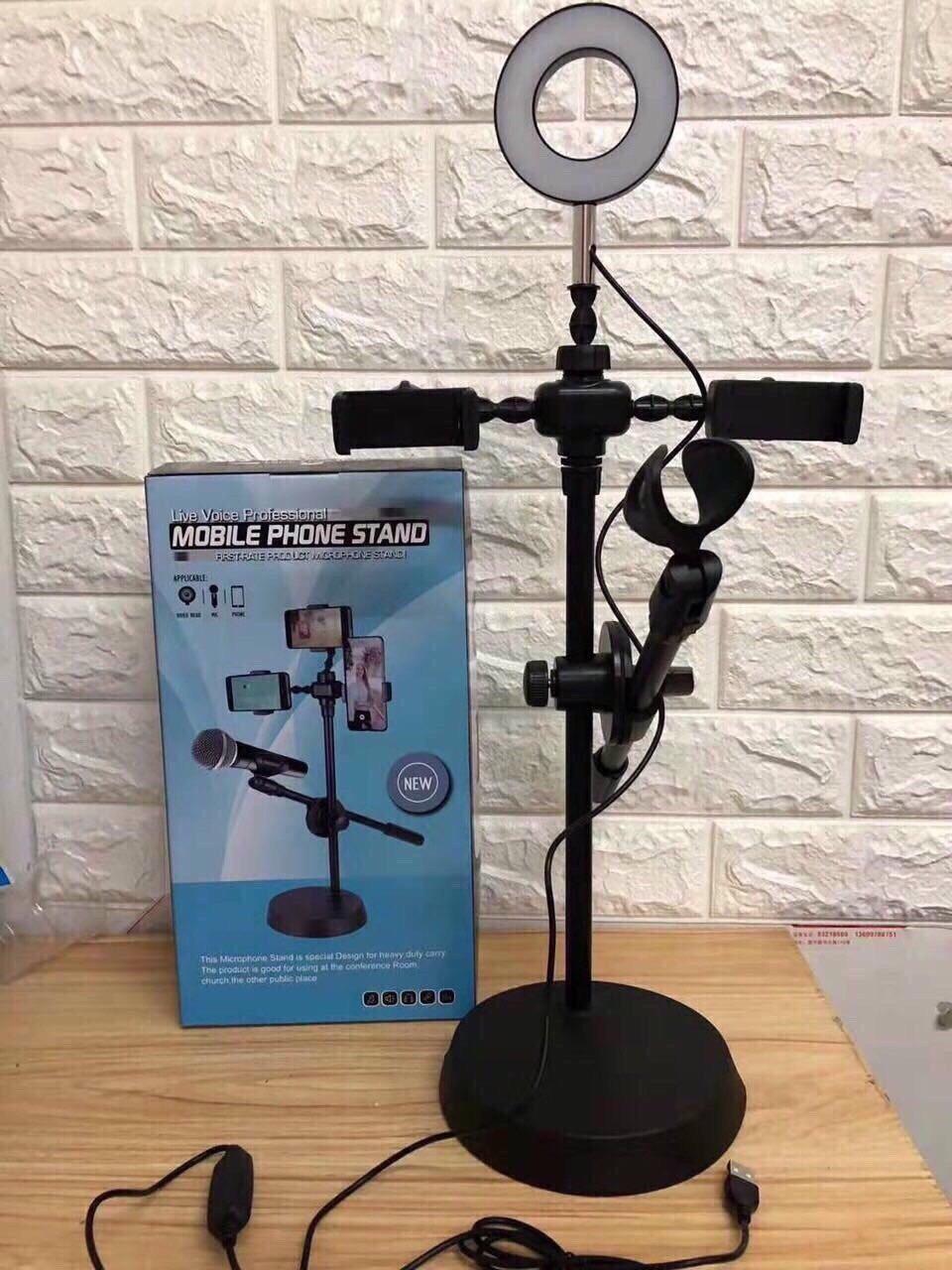 BỘ DỤNG CỤ LIVE STREAM ĐA NĂNG 4 TRONG 1