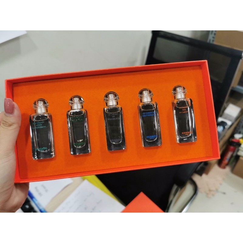 set nước hoa hermes  mini