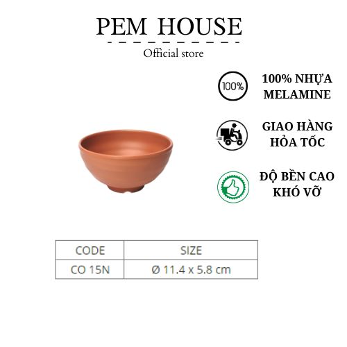 Chén cơm nhám ngói -co15nn