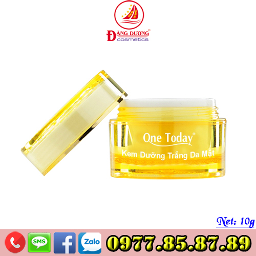 Kem dưỡng trắng da mặt ONE TODAY 9g