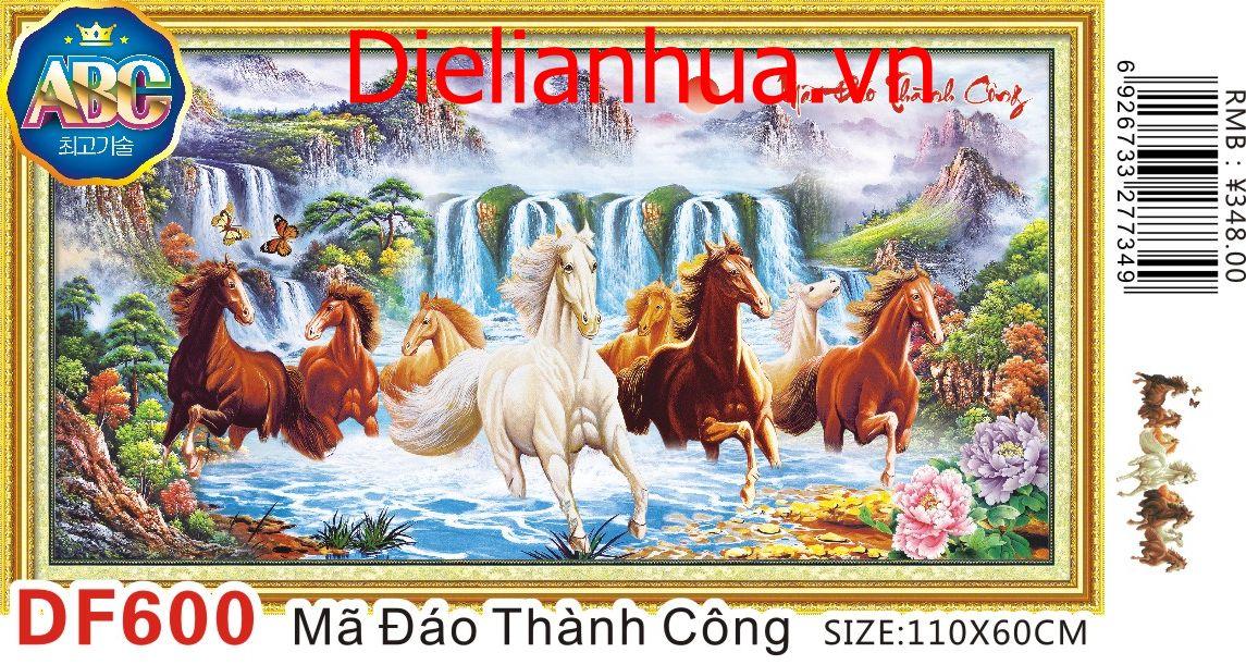 Tranh đính đá mã đáo thành công_df600_110*60cm
