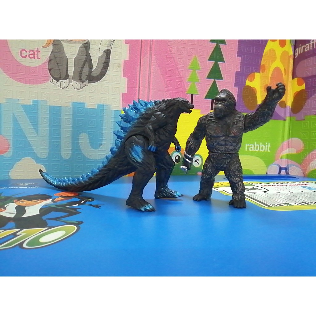 Combo 2 mô hình Godzilla & King Kong