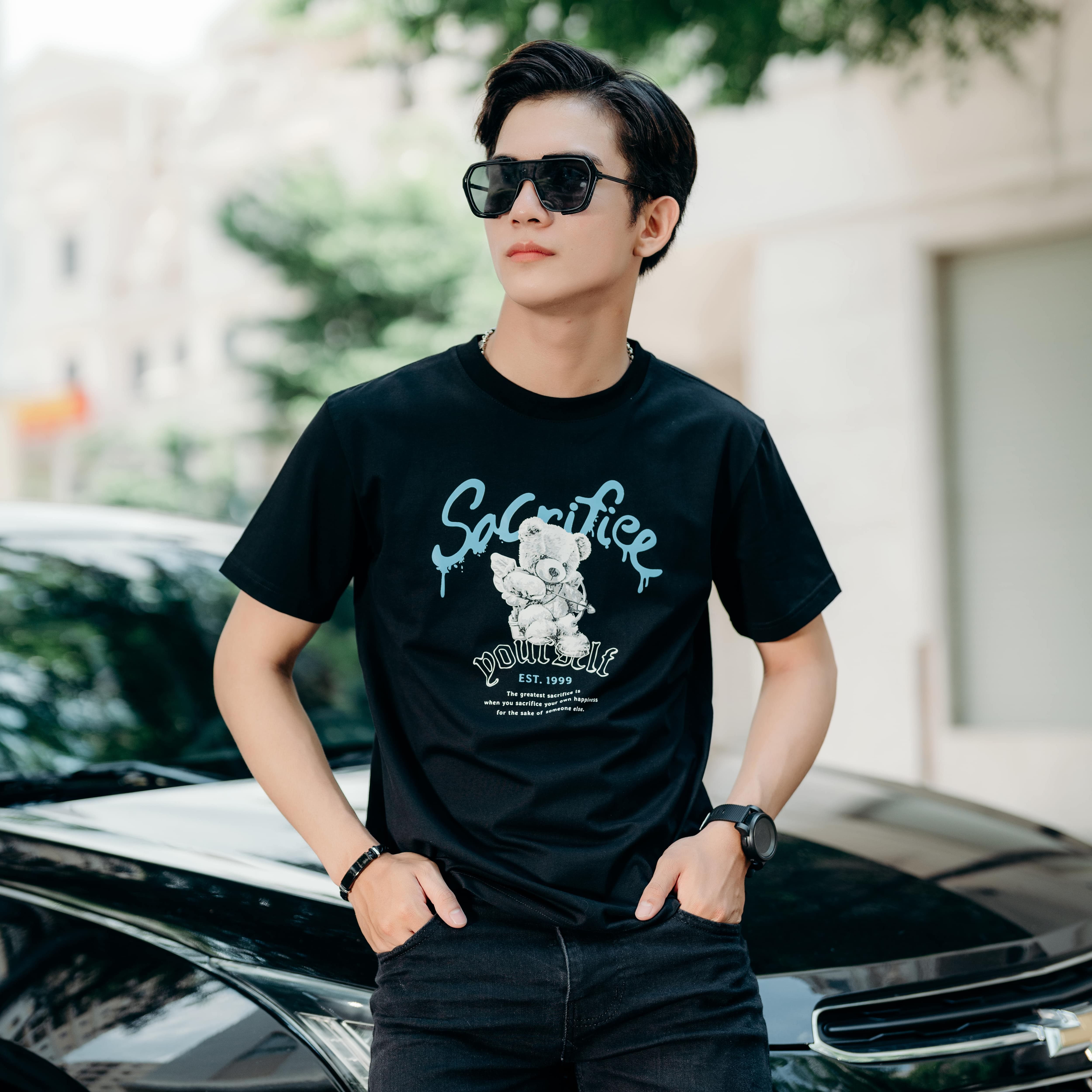 Thiết kế và in áo thun 100% cotton cao cấp