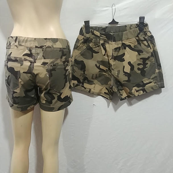 [HCM]Quần sọt jean kaki lính