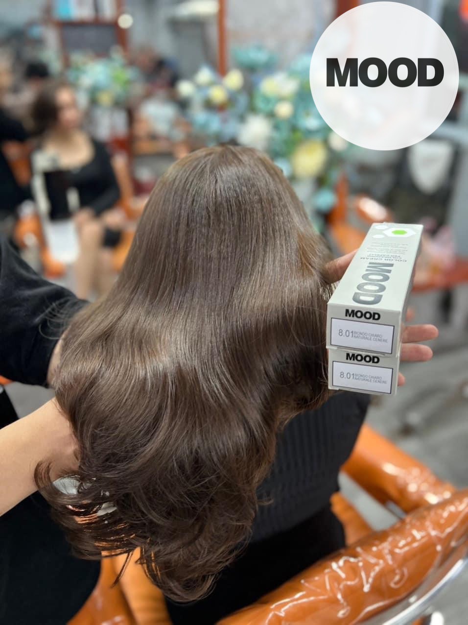 Màu nhuộm tóc nâu socola 100ml