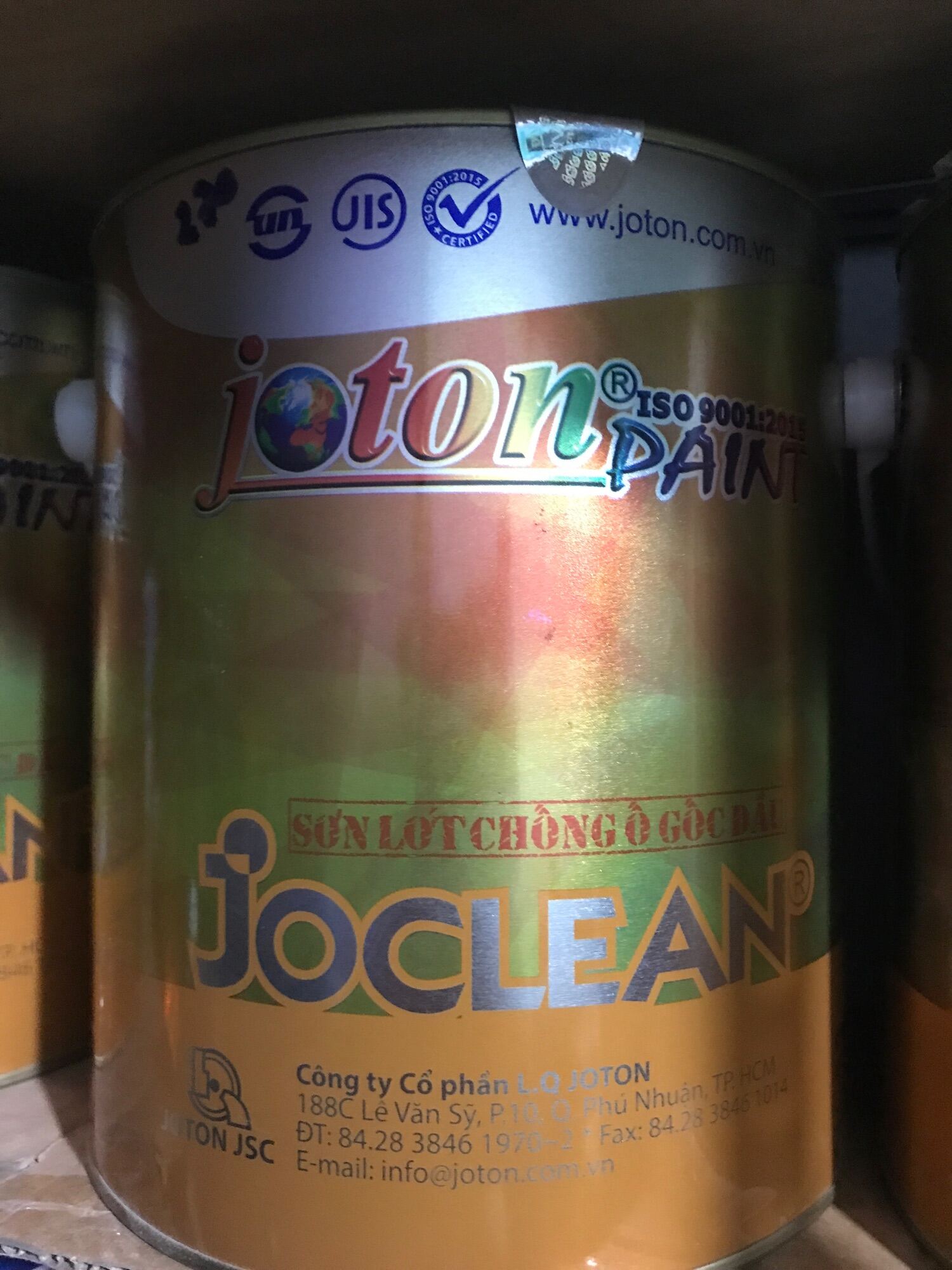 Sơn chống thấm chống ố vàng Joton Joclean 1Kg