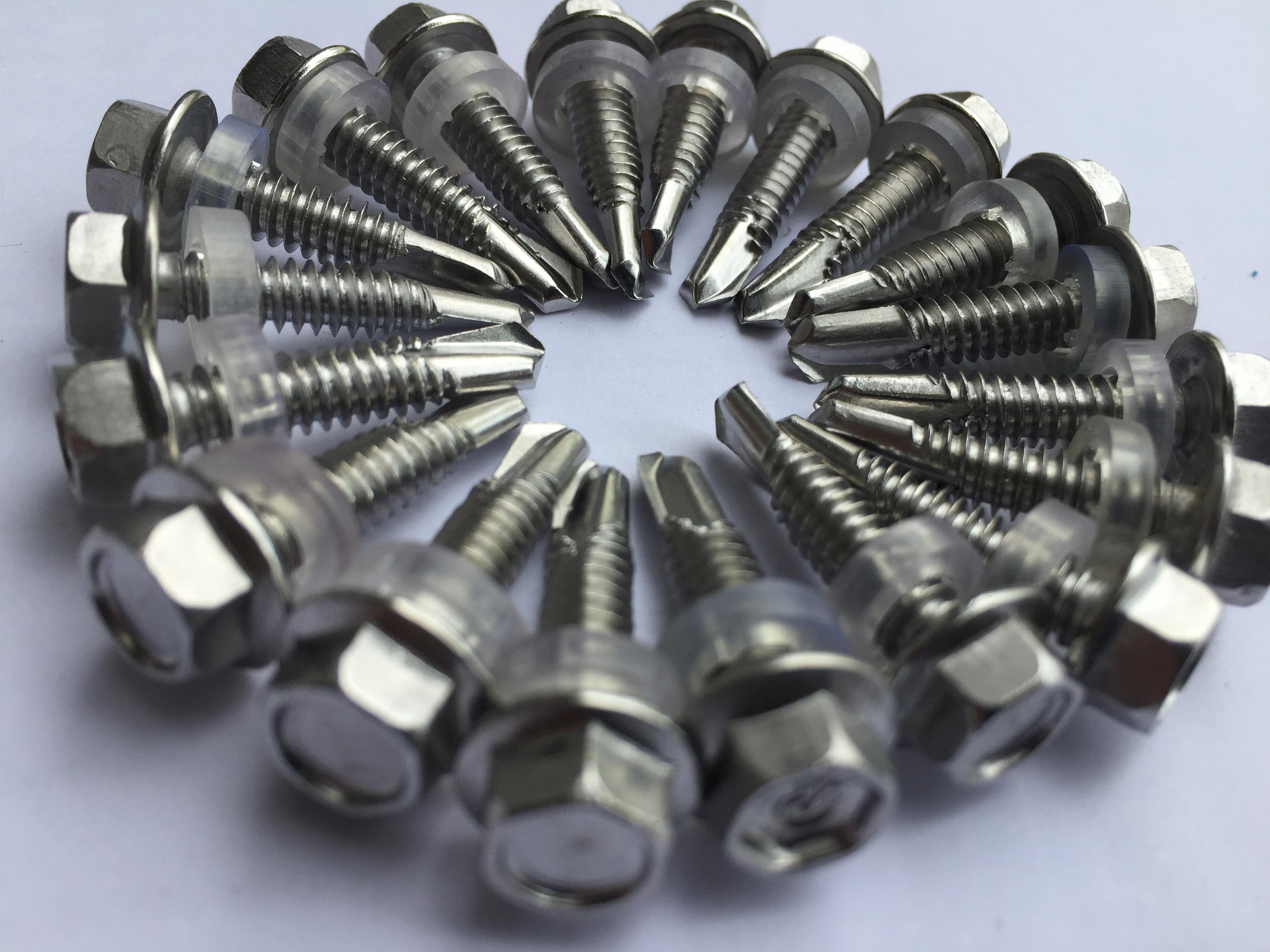 20 chiếc vít lợp tôn inox 304 các độ dài