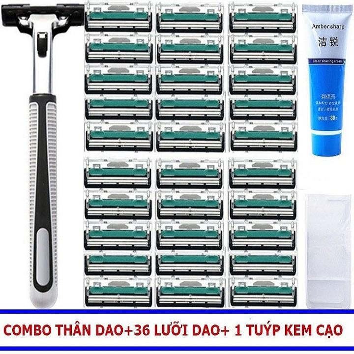 [HCM]Bộ dao cạo râu 38 món
