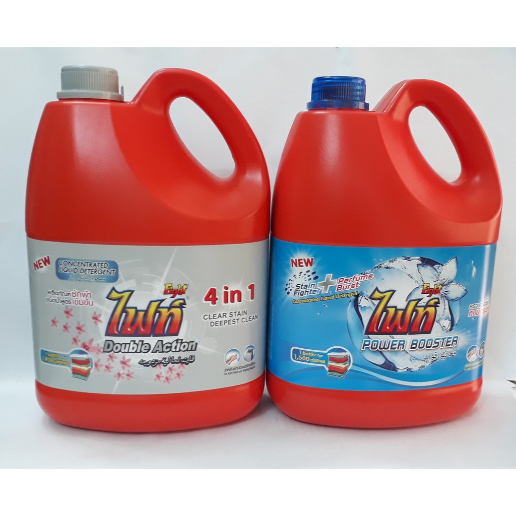 [HCM]NƯỚC GIẶT XẢ ĐẬM ĐẶC FIGHT 3500ML THÁI LAN [XANH]