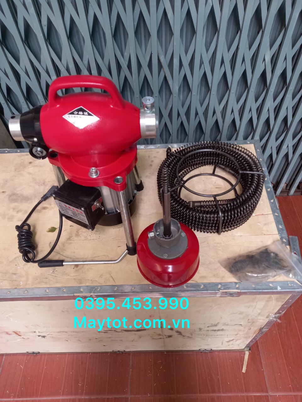 Máy thông tắc cống GQ80 công suất 550W
