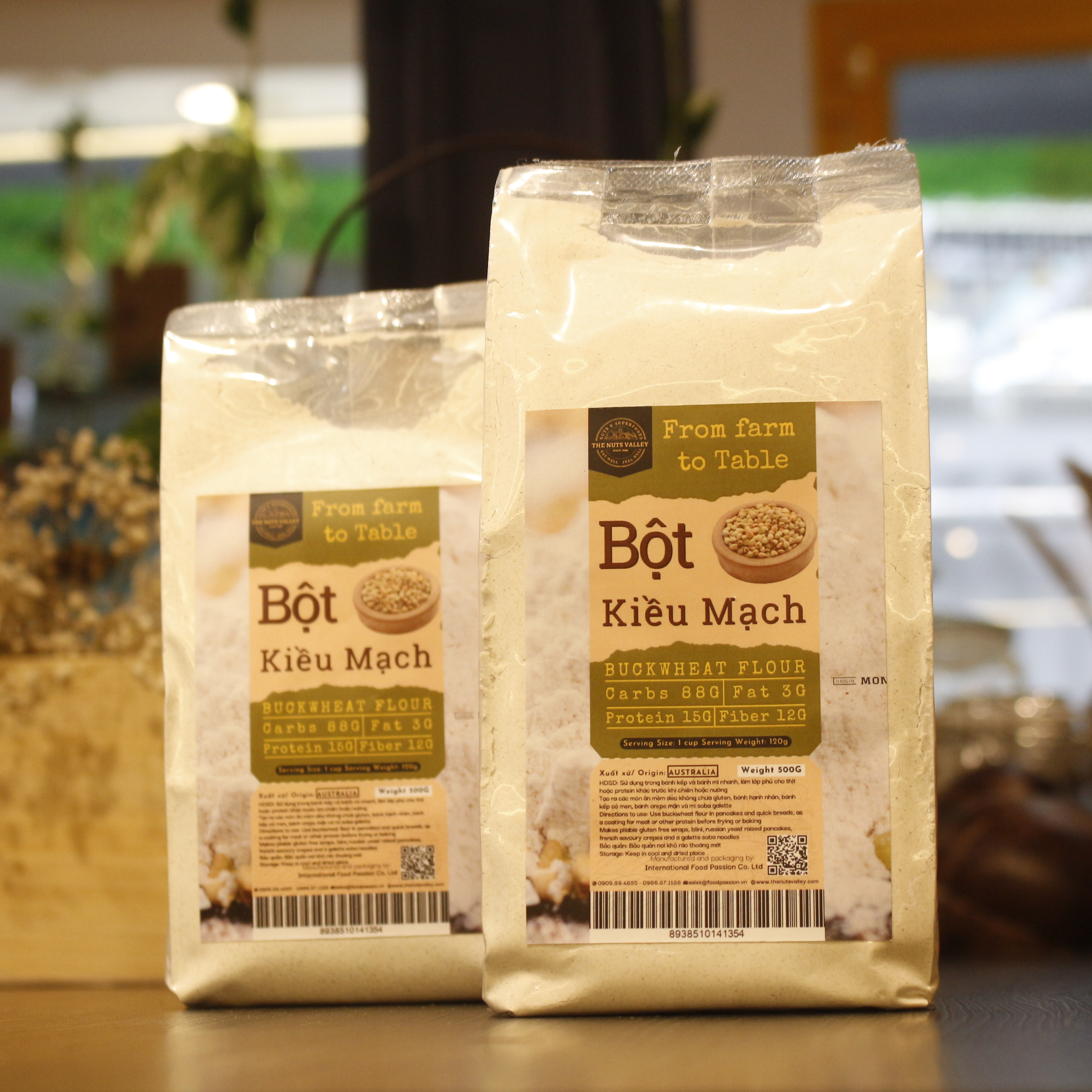 Bột Kiều Mạch BUCKWHEAT FLOUR G500gr
